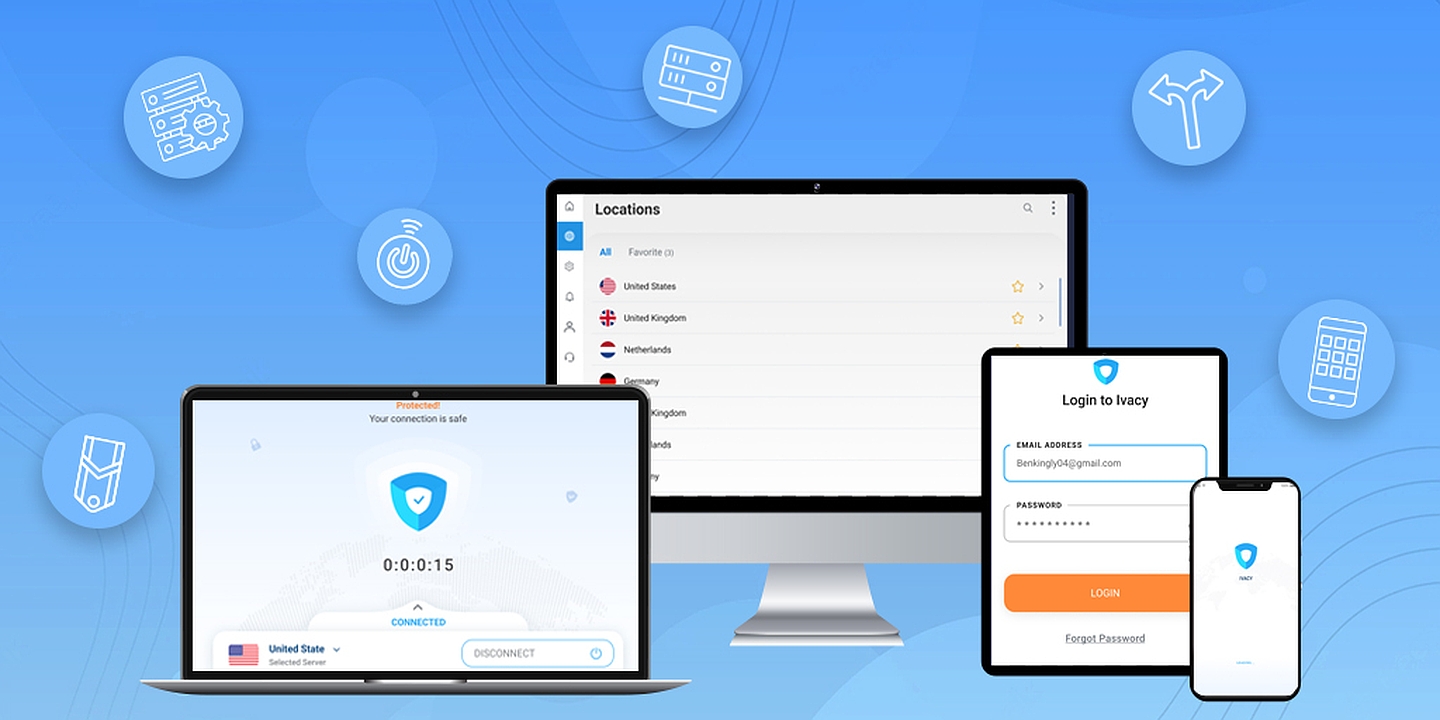 Ivacy VPN Secure Fastest VPN Apk Cover