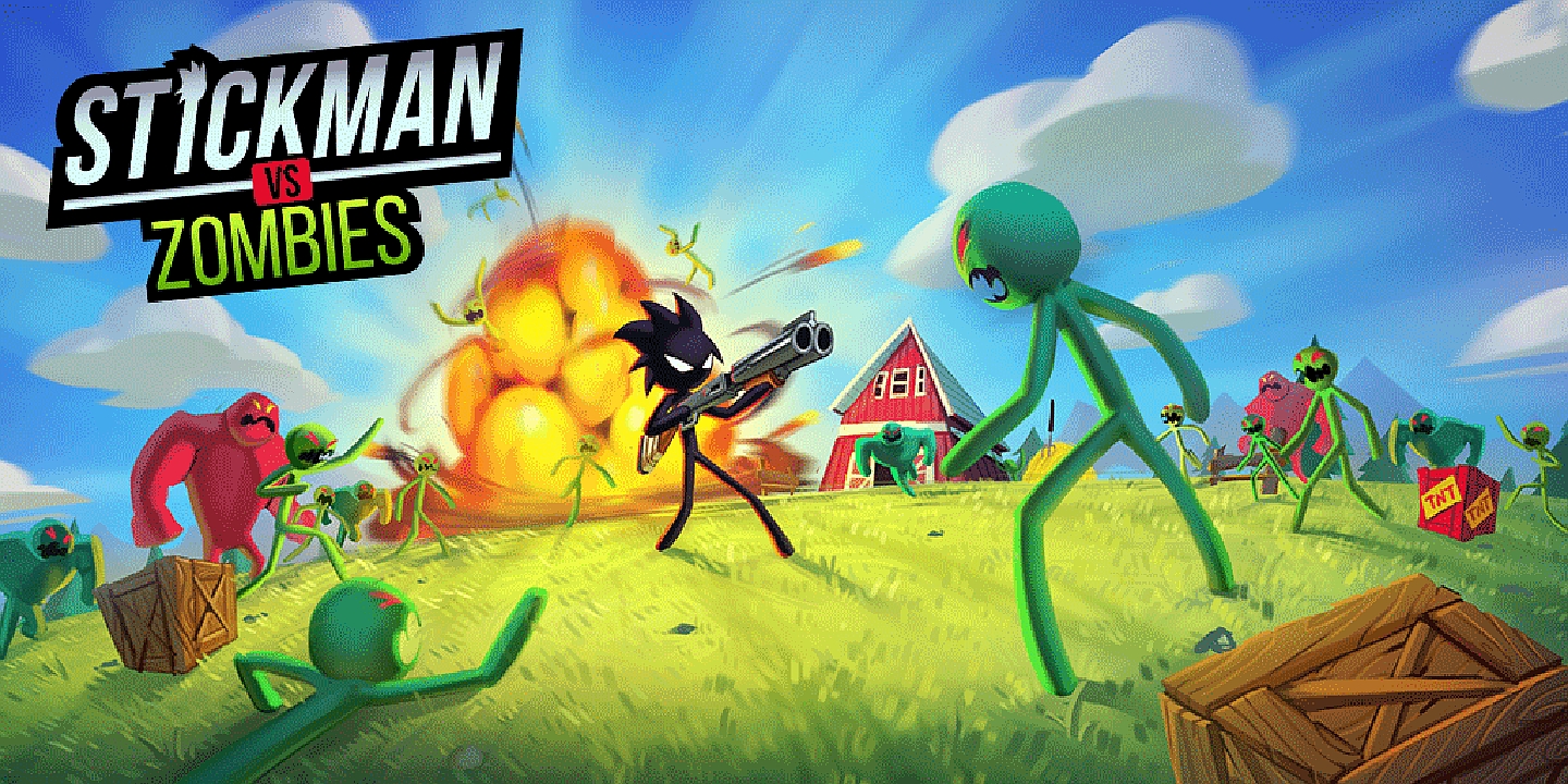Stickman vs Zombies MOD Apk Cover