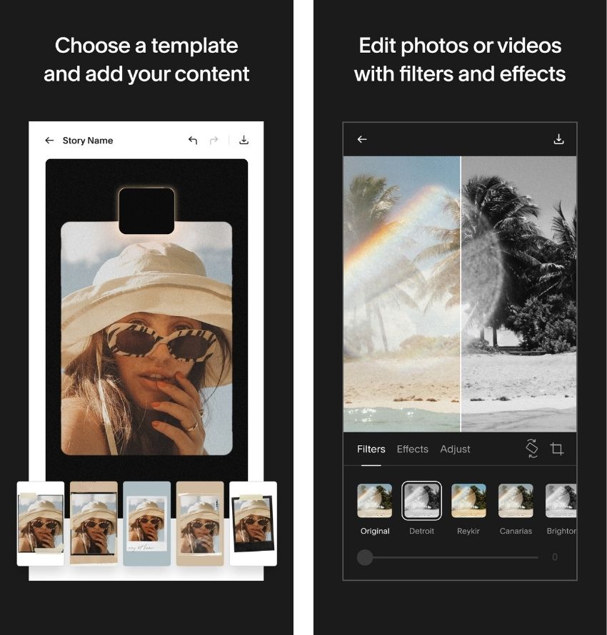 Unfold premium templates